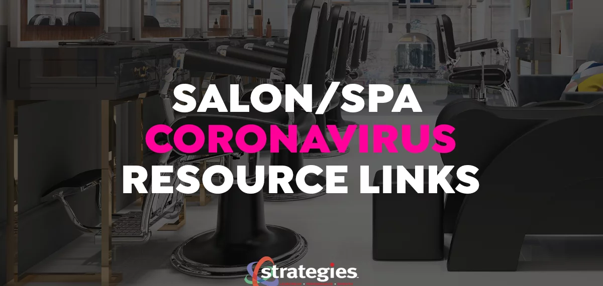 Salon/Spa Coronavirus Resource Links